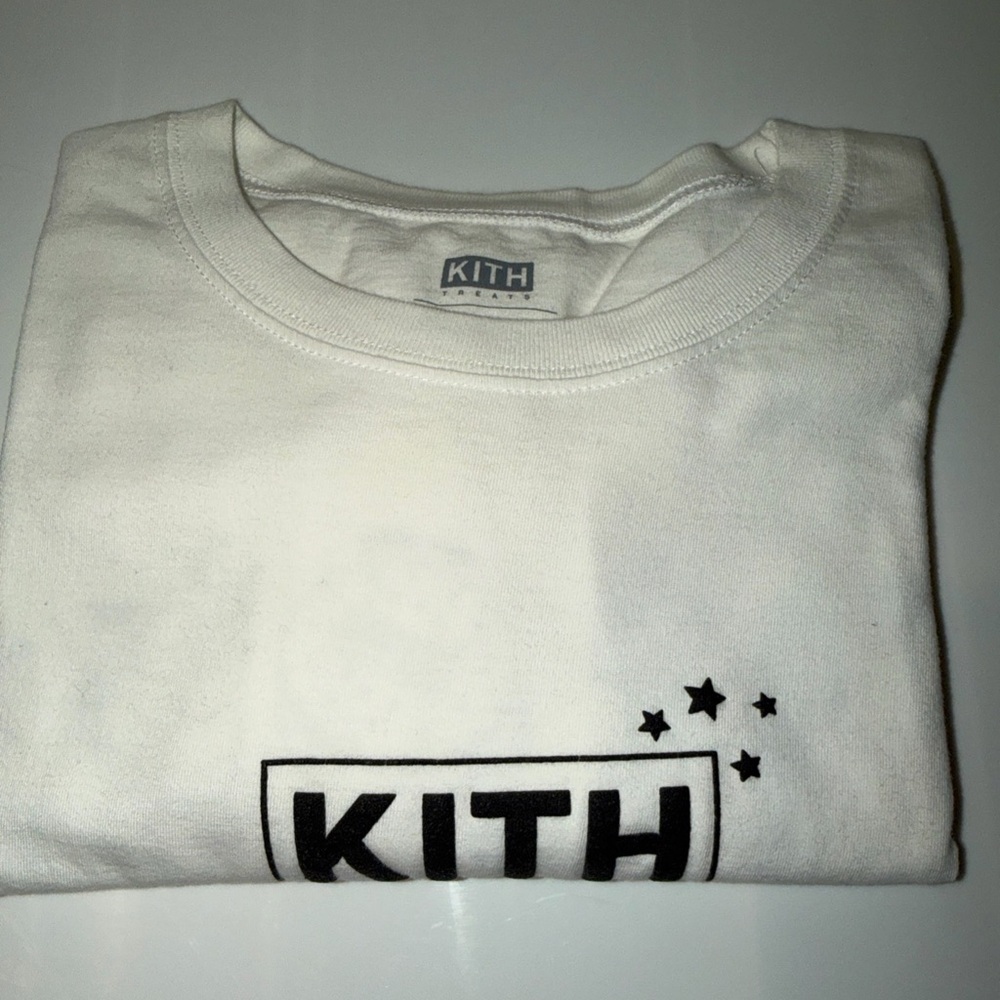 Kith Treats White Tee with Black Logo - Picture 3 of 6